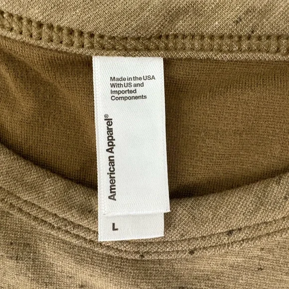 American Apparel Ponte Short Sleeve Pullover Mini Dress - Picture 3 of 4